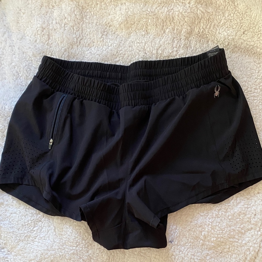 Spyder Black Women's Athletic Shorts